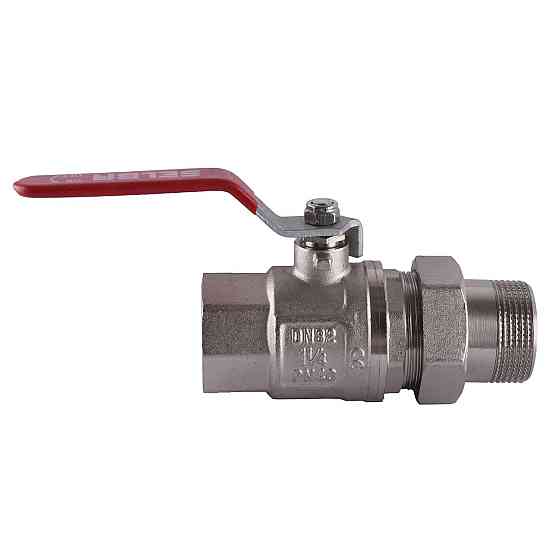 Кран шаровый прямой с американкой SELBA 1 1/4″ КР SL1509 Киев