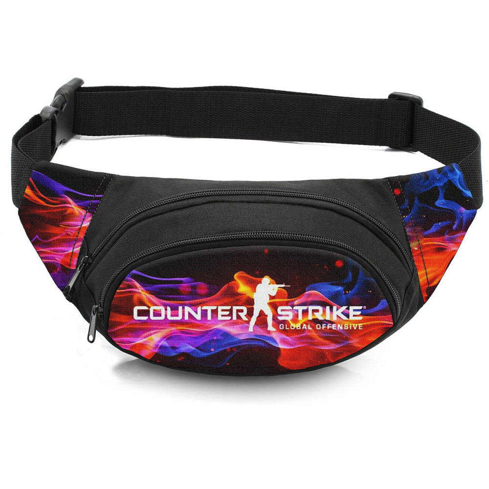 Сумка-бананка дитяча з принтом Counter-Strike поясна сумка для хлопчика (4501) Київ - фото 1