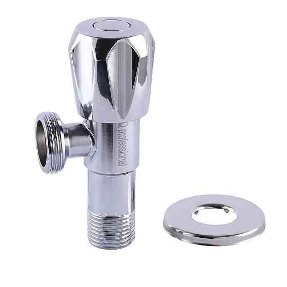 Кран вентильний кутовий Professional 1/2″X3/4″ NV-QP999 (000021869) Київ