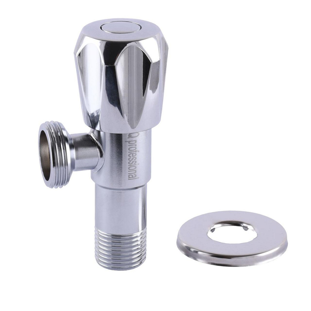 Кран вентильний кутовий Professional 1/2″X3/4″ NV-QP999 (000021869) Київ - фото 4