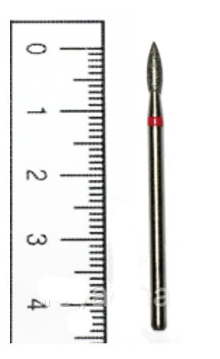 Насадка на фрезер алмазна мала пулевидная Київ - фото 1