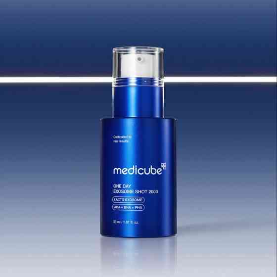 Сыворотка с экзосомами и спикулами для сужения пор One Day Exosome Shot 2000 Medicube 30 мл Киев