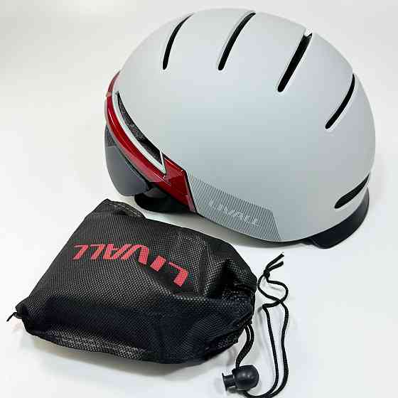 Защитный шлем Livall BH51M NEO Sandstone Grey, акустика, микрофон, сигналы поворотов и стопов, LIV-T1V6MN-6310 Одесса