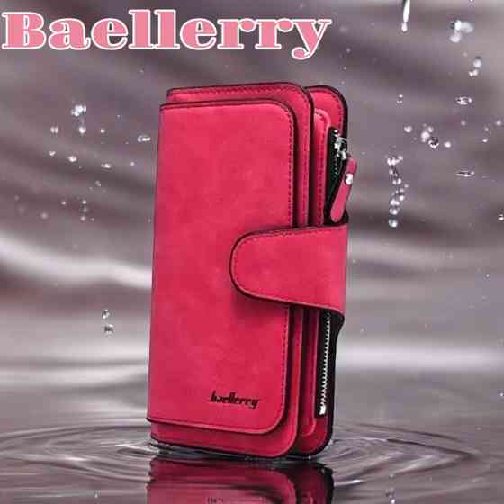 Портмоне Baellerry N2345 Темно-красный 5449 Одесса