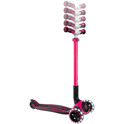 Самокат Globber Ace колеса з підсвіткою Фуксія (667-110) Вінниця - фото 3