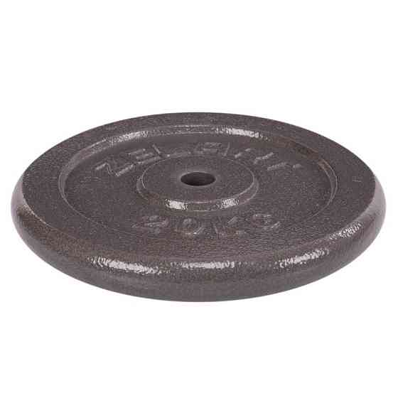 Блин (диск) стальный 20 кг d-30мм Zelart-7789-20 Киев