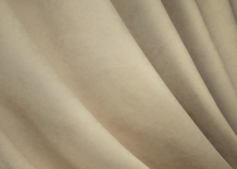 Комплект готовых штор VR-Textil Микровелюр Petek № 1491ш Бежевый 150х290 см 2 шт (33-0356) Киев - изображение 6