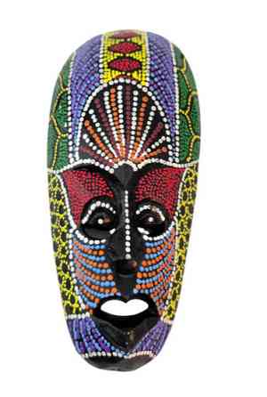 Маска декоративная деревянная на стену Киев