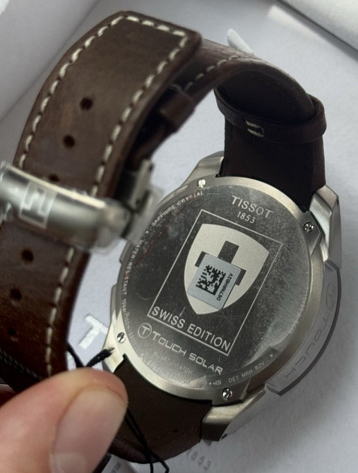 Чоловічі годинники Tissot T-Touch Expert Solar II Swiss Edition Київ - фото 3