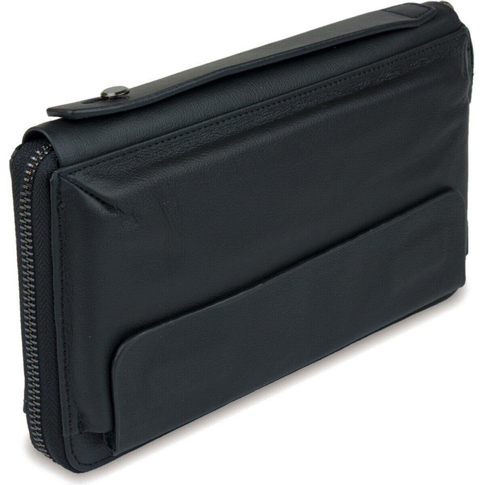 Мужской клатч-барсетка с ремешком на руку Vintage 14654 Черный Киев - изображение 4