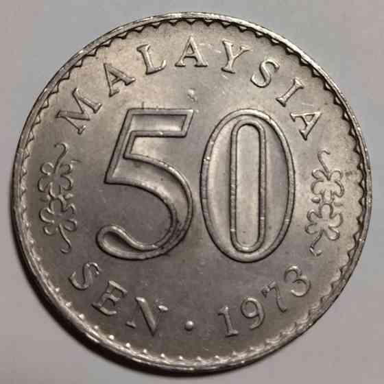 Малайзія 50 сенів, 1967-1988 (БГ) Полтава