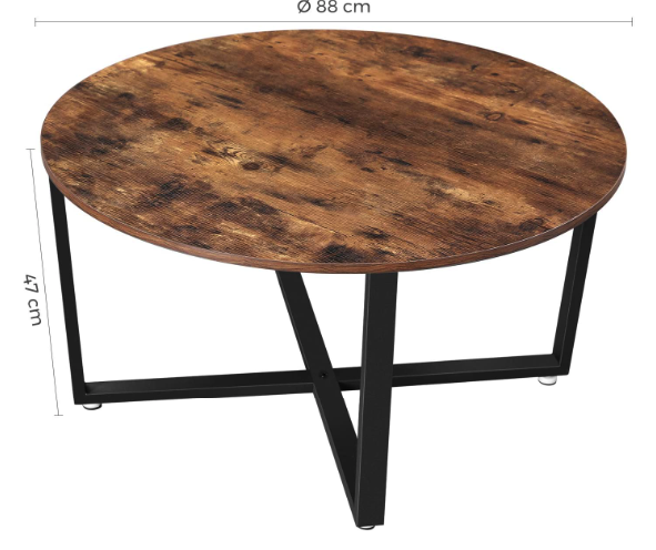 Журнальний столик Leobert Fleksi круглий в стилі Loft Київ - фото 2