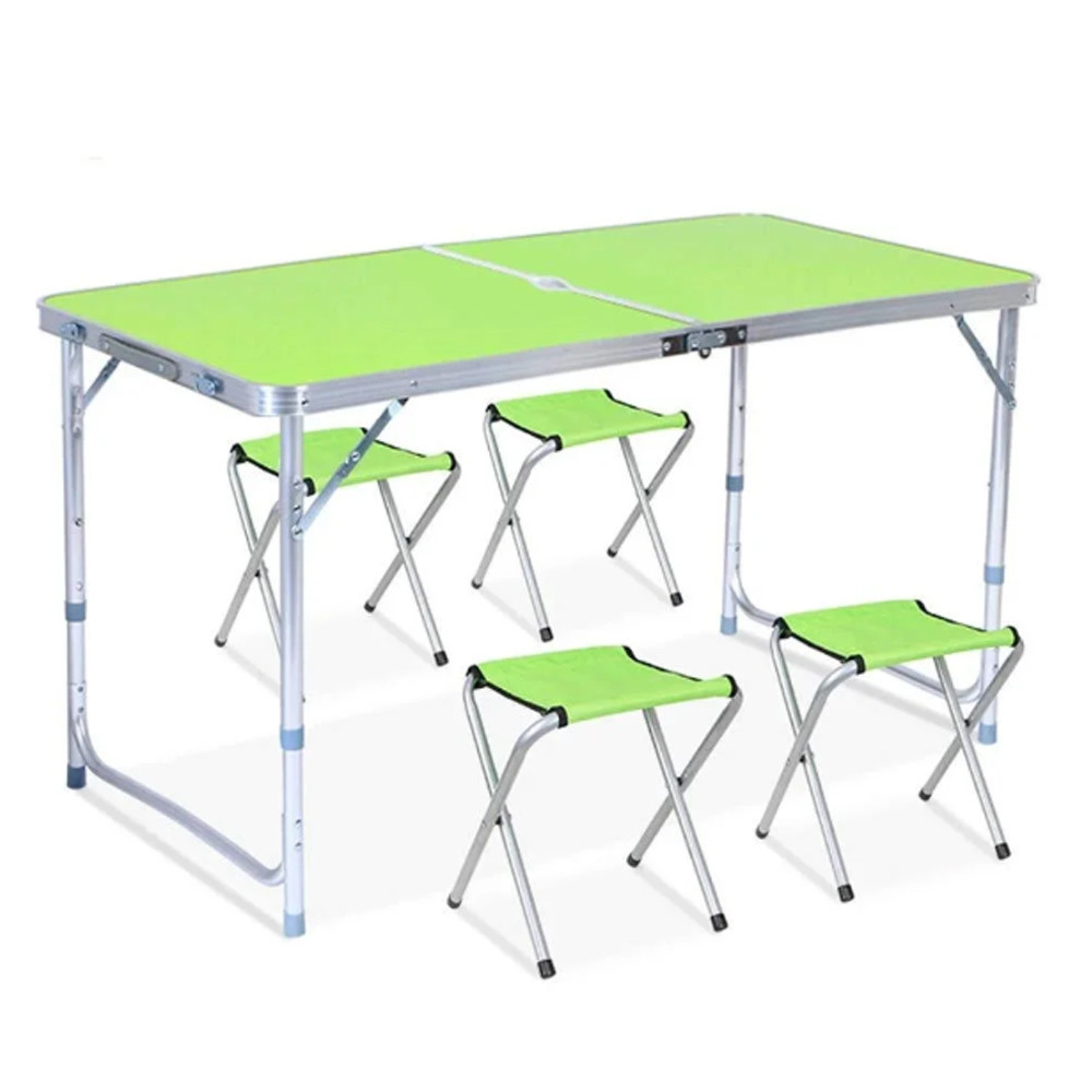 Стол складной туристический Folding Table. 120х60х55/60/70 см, для пикника. Одесса - изображение 6