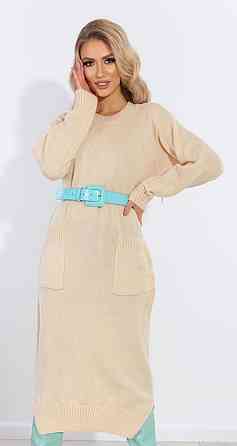 Довга в'язана сукня (48-52) Київ