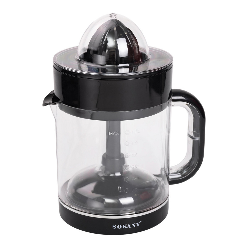 Соковыжималка для цитрусовых электрическая 30 Вт 1.2 л пресс для апельсинов Sokany SK-CZ-626 Киев - изображение 2