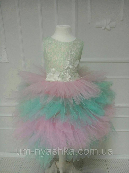 Детское нарядное розовое платье на 4-7 лет Кривой Рог - изображение 1