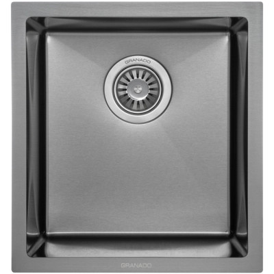 Мойка кухонная GRANADO Under top mini STEEL S201 black (GS10201B) Винница - изображение 1