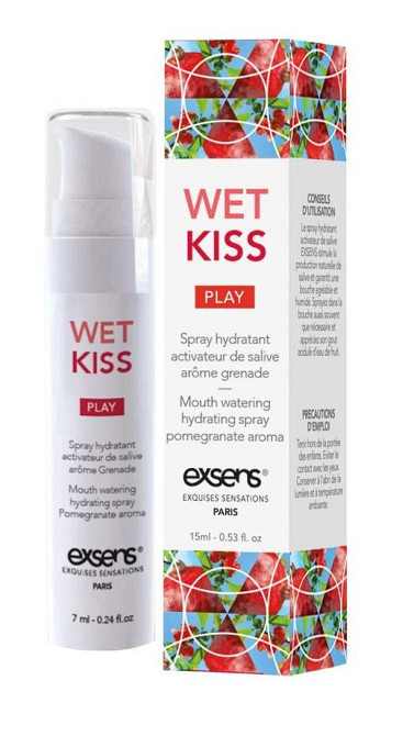 Спрей для усиления слюноотделения EXSENS Wet Kiss Pomegranate 15 мл Sex Aura Киев - изображение 1