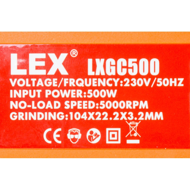 Верстат для заточування ланцюгів LEX LXGC500, діодне підсвічування, потужність 0.5 кВт, алюмінієва підошва, Чехія Львів - фото 7