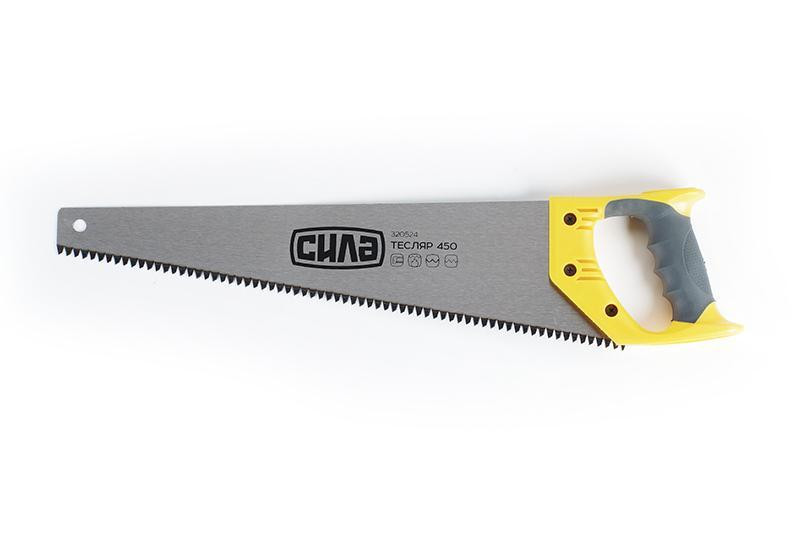 Ножівка по дереву 400мм з пластиковою 2-х комп. рукояткою ТЕСЛЯР Харків - фото 1