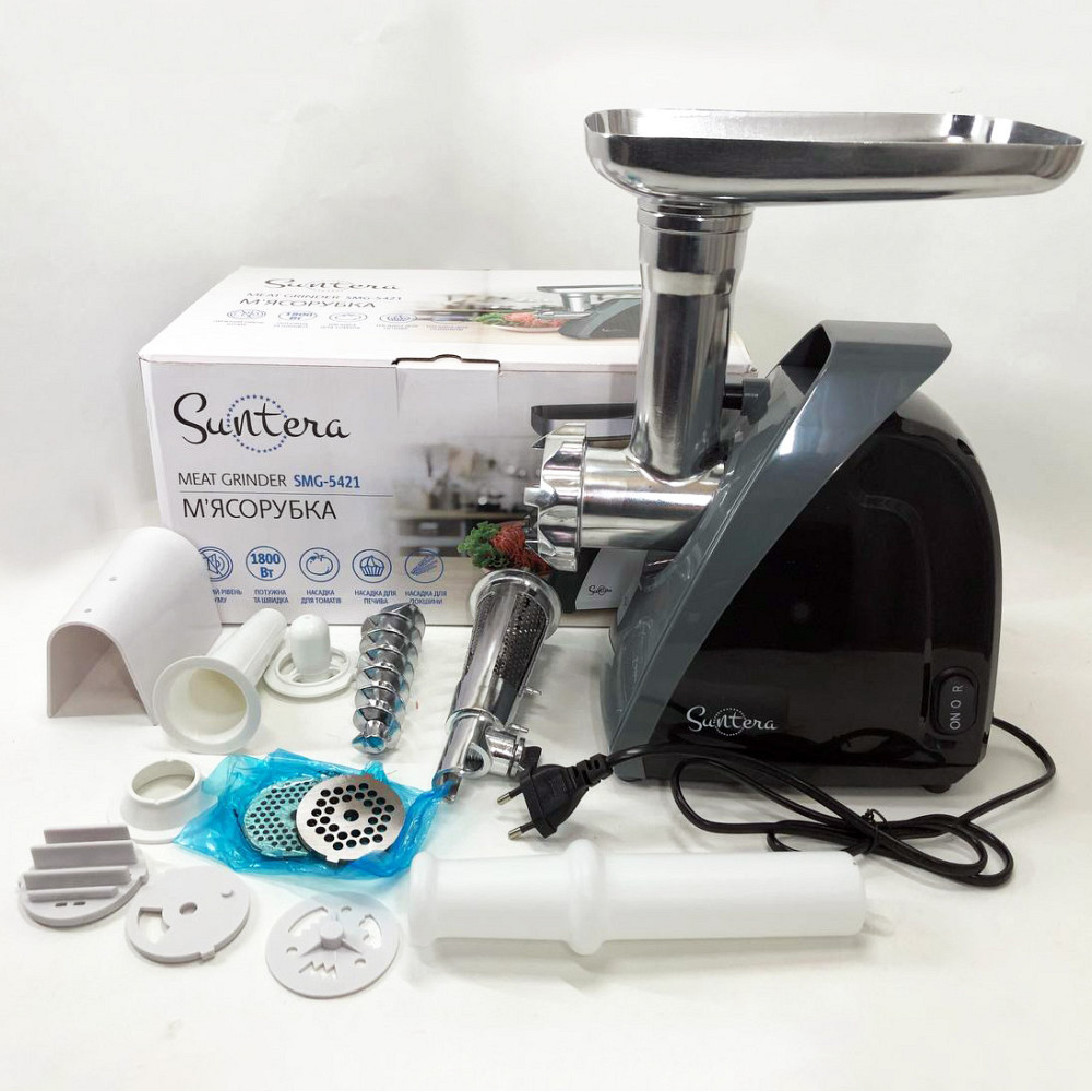 М'ясорубка 3в1 м'ясорубка для дому, Електрична м'ясорубка для виготовлення фаршу 'компактна QD-69 Івано-Франківськ - фото 3