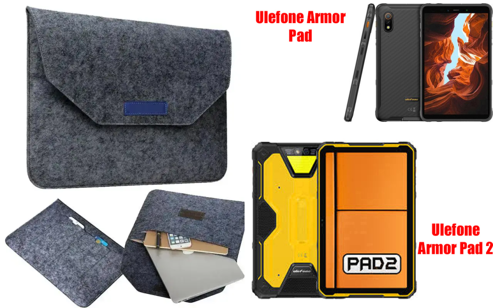 Сумка Wool із войлока для планшета Ulefone Armor Pad, Armor Pad 2 Київ - фото 1