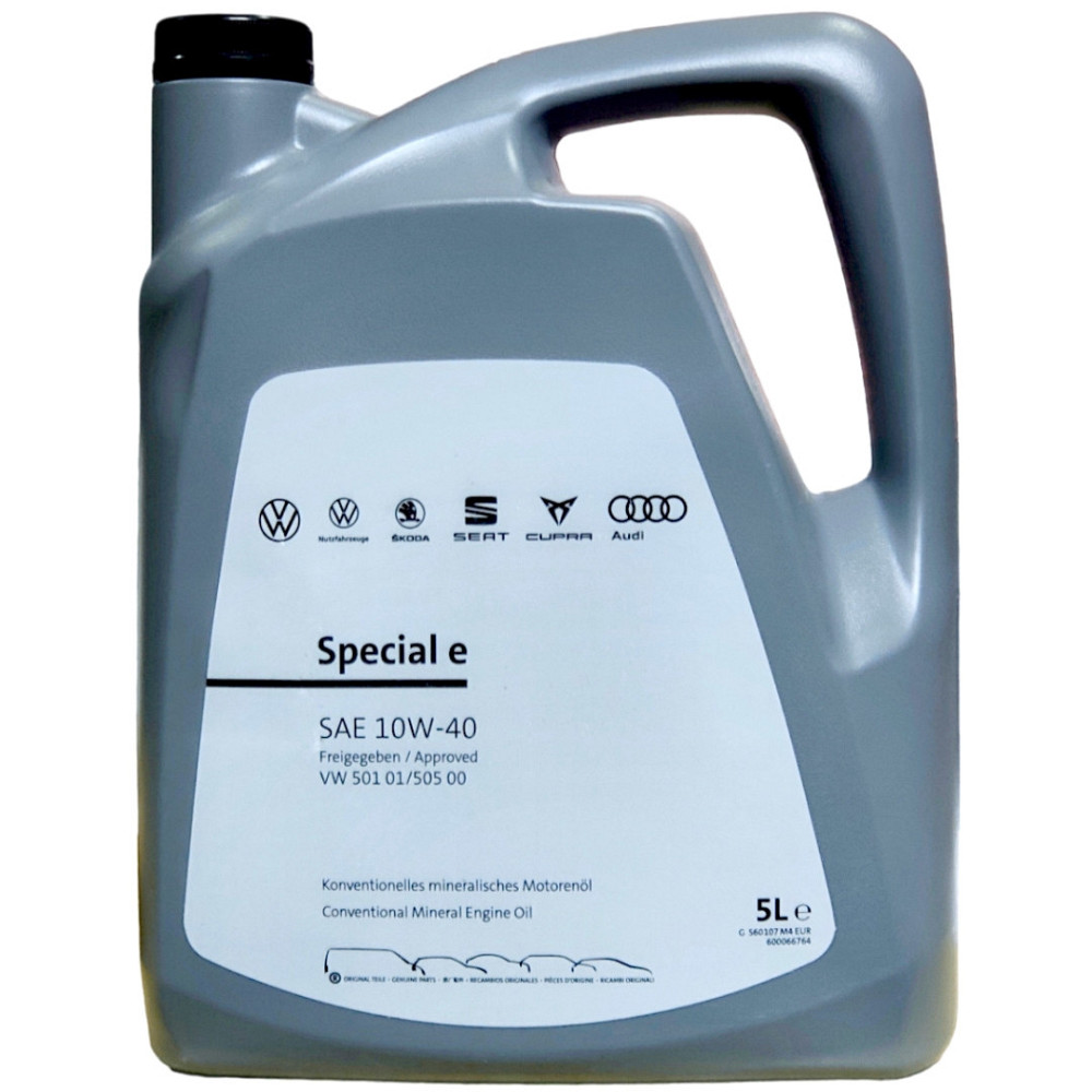 Масло Special E 10w-40 (501.01-505.00), 5л Ковель - изображение 1