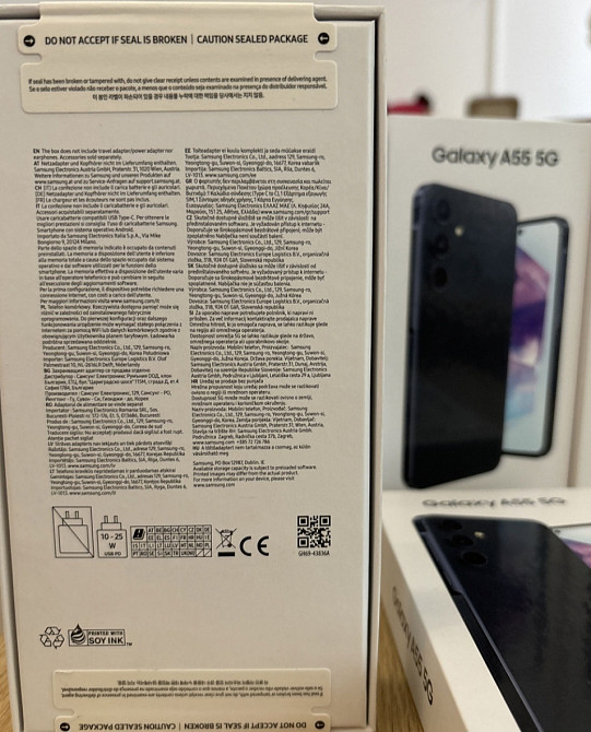 Смартфон: Samsung Galaxy A55 8/256Gb. Новый! Black Lite.EU Київ - фото 3