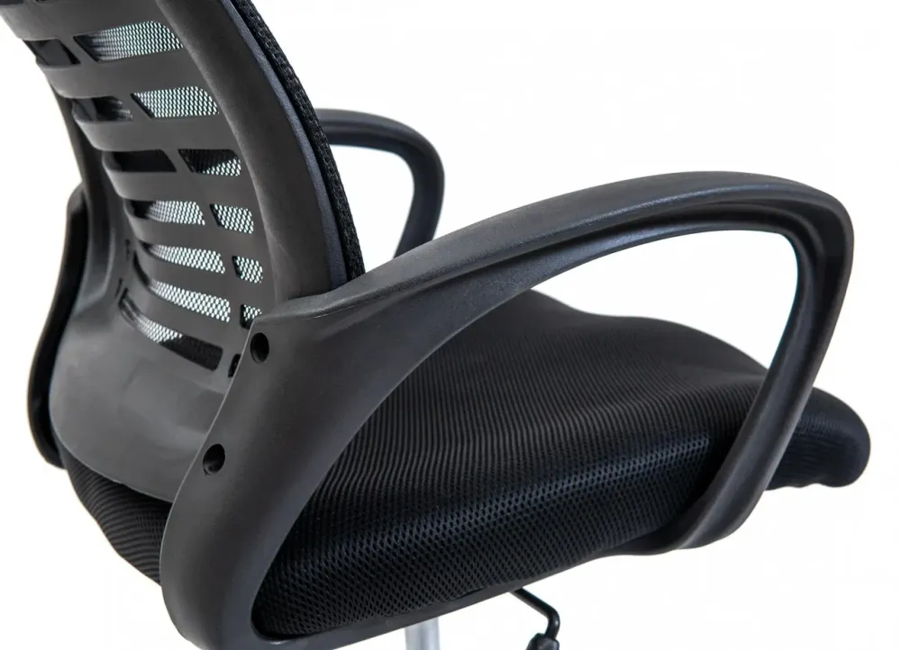 Офісне Крісло Керівника Richman Blast Сітка Чорний Київ - фото 4