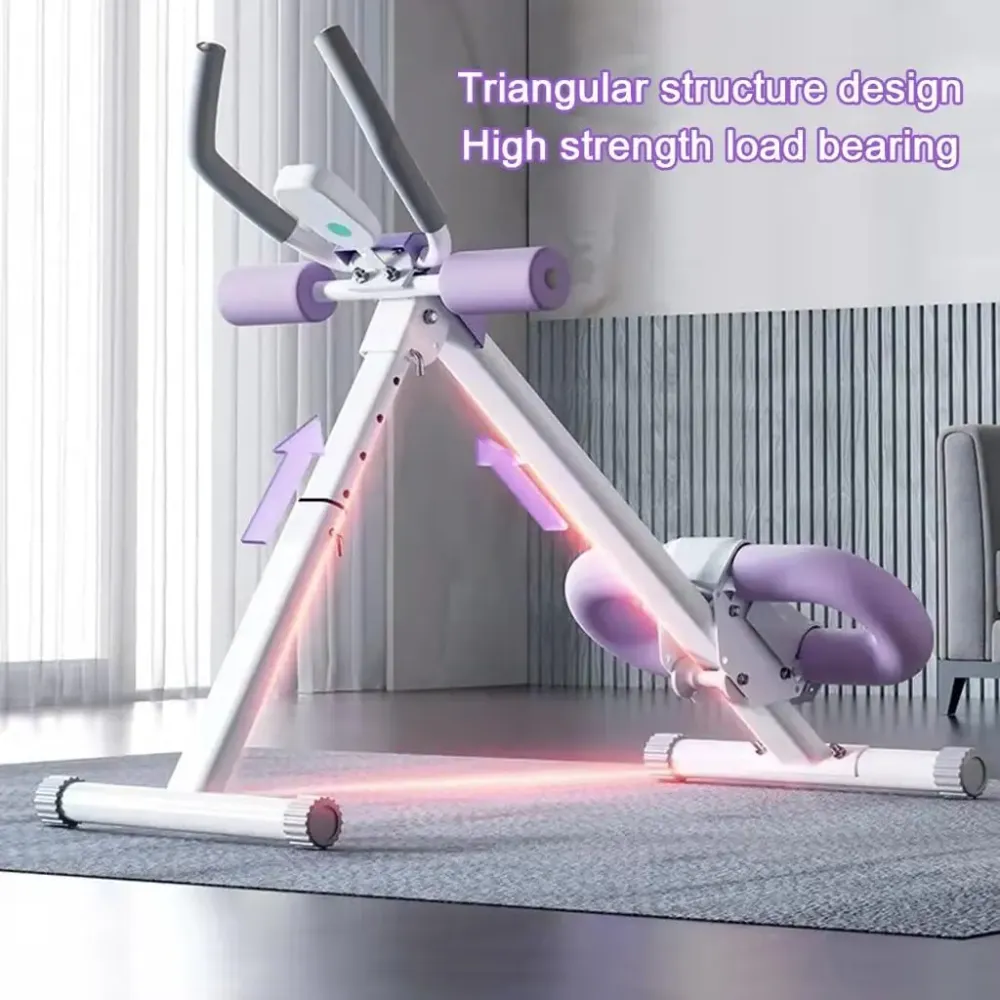 Тренажер напольный (myj) для пресса и ног, с резинками MM3000 Фиолетовый Коломия - фото 4