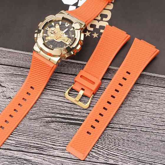 Ремешок для Casio G-Shock GA-100/110 Orange GD SBR Киев