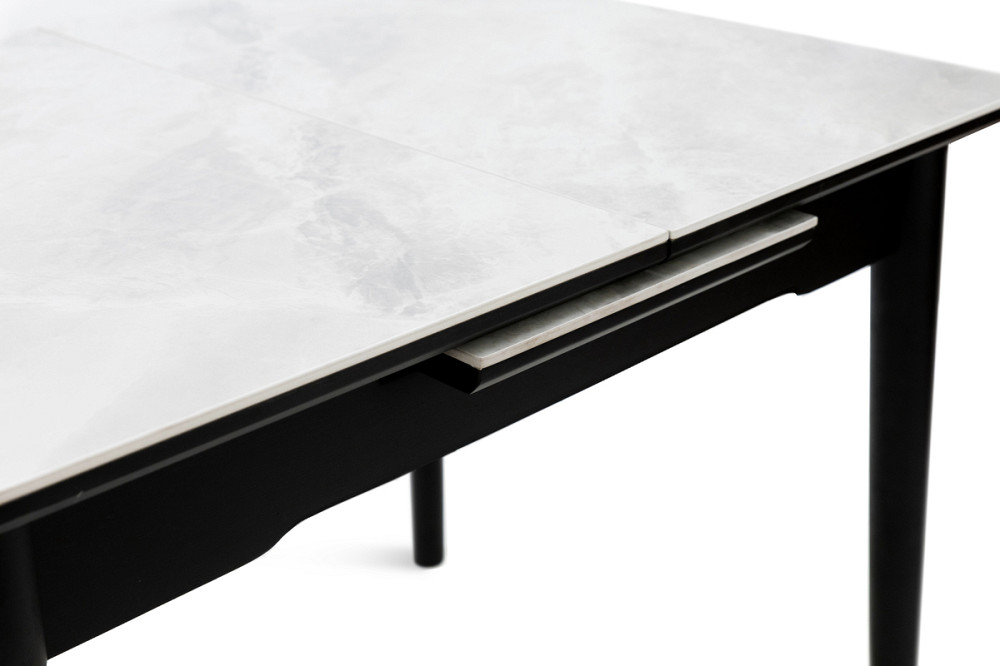 Стіл Нептун 95/125*70 чорний/керам бетон Київ - фото 7