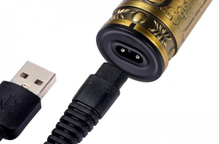 Машинка для стриження бездротова VGR V-085 7897, золотиста Винница - изображение 5