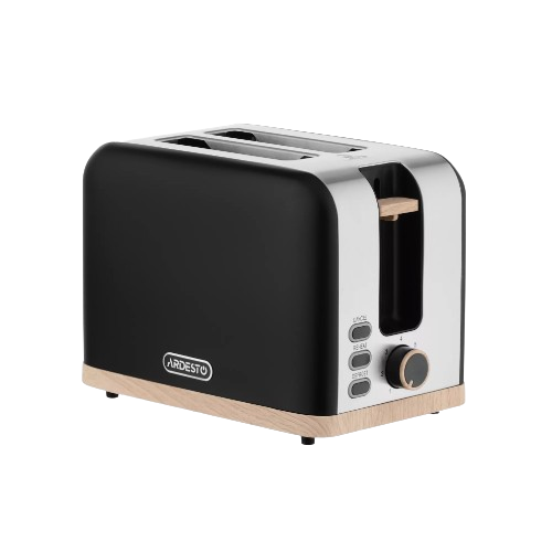 Тостер 800W чорний T-F420BWD Ardesto Житомир - изображение 1