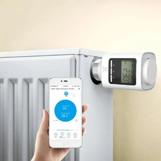 Розумний радіаторний термостат Zigbee WOOX R7067 Луцьк