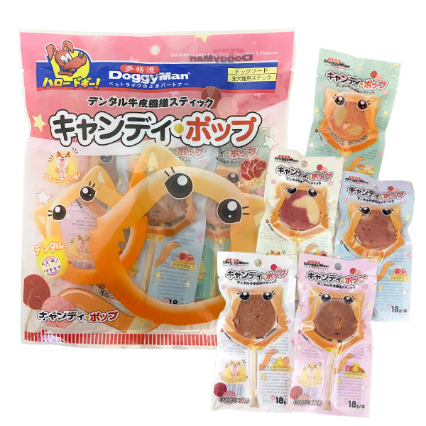 DoggyMan Delicious Lollipop ДОГГИМЕН ЧУПА-ЧУПС ГОВЯДИНА, УТКА, ЛОСОСЬ, ЯГНЕНОК, КУРИЦА лакомство для собак Киев - изображение 1