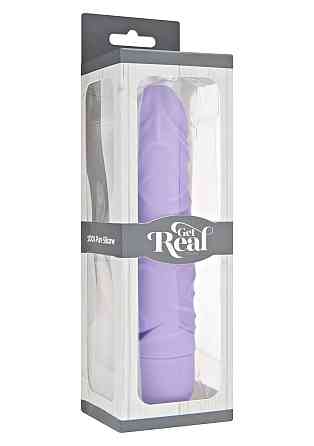 Вибратор классический реалистичный Toy Joy Get Real Classic фиолетовый Sex Aura Киев