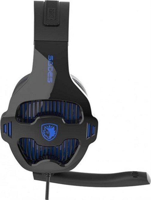 Гарнітура Sades SA-726 Ppower Black/Blue (sa726blj) чорний/синій Харьков - изображение 8
