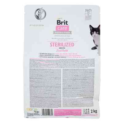 Сухий корм для кішок Brit Care Cat GF Sterilized Sensitive 2 кг (8595602540761) Вінниця
