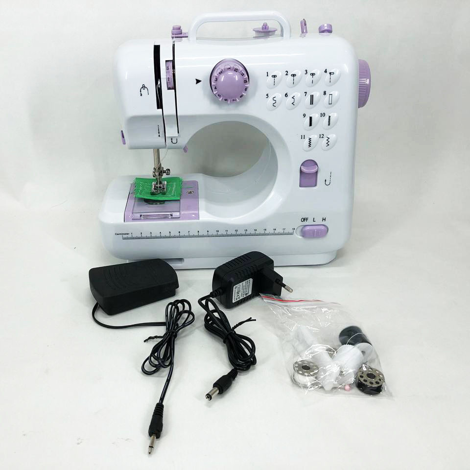 Ігрова швейна машина FHSM-505, Швейні машини, Ручна маленька швейна машинка, Машинка для шиття дитяча KB-18 Львів - фото 5