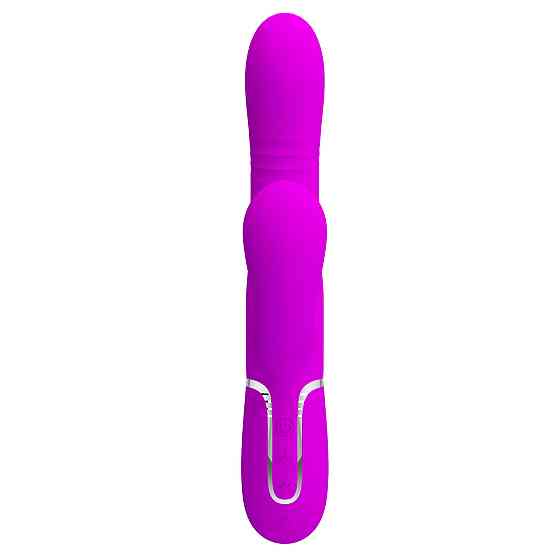 Вибромассажер с поступательным движением серии Pretty Love - Mariana Twinkled Purple 7 vibration Sex Aura Киев