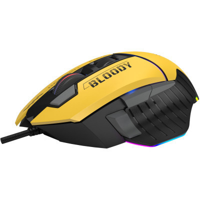 Мишка A4Tech Bloody W95 Max RGB Activated USB Sports Lime (4711421985727) Вінниця - фото 7