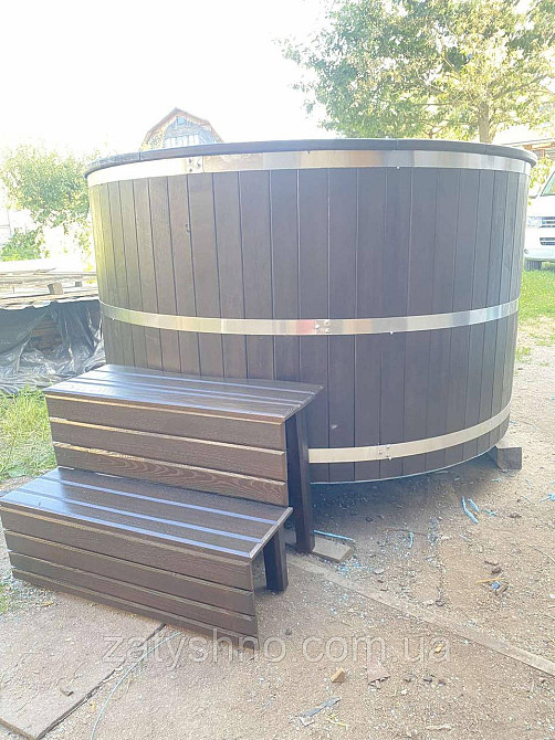 Купель дубовая 2 метра в диаметре Киев - изображение 2
