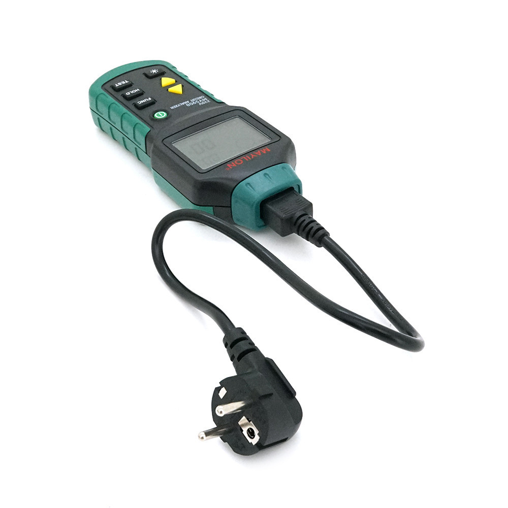 Аналізатор електричних ланцюгів Mayilon MY-5908 Вимірювання: V(AC/DC), A(AC/DC), Ω, C, Hz, cosφ, P/Q/S, THD, кВт·год. Функції: Київ - фото 7