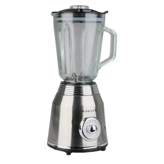 Блендер измельчитель стационарный Sokany SK-186 портативный блендер с чашей 1,5л Коломыя
