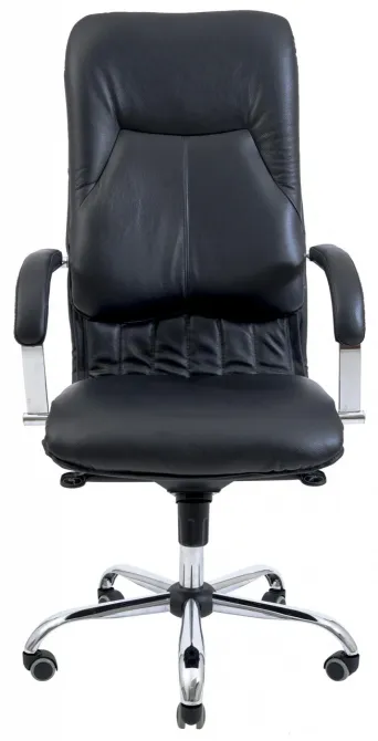 Офисное Кресло Руководителя Richman Nicosia Fly 2230 Хром М2 AnyFix Черный Киев - изображение 2
