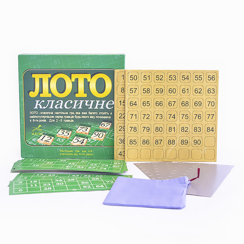 Настольная игра Лото классическое Arial 910046 на укр. языке Винница - изображение 2