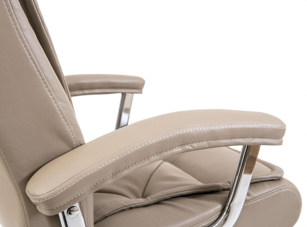 Офисное Кресло Руководителя Richman Telavi Sofitel 05 Хром М2 AnyFix Бежевый Киев - изображение 4