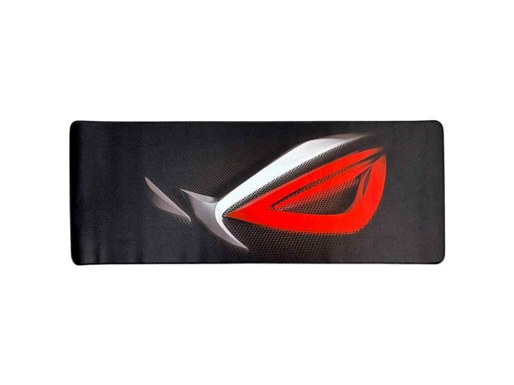 Коврик для мышки 800x300мм Asus ROG черный с боковой прошивкой антискользящая основа ТМ ASUS Киев - изображение 1
