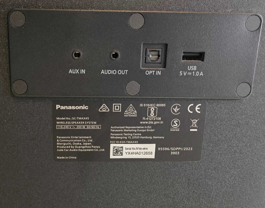 Акустична система Panasonic SC-TMAX45. Киев - изображение 1